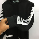 Off White Brushed Diagonals Long sleeved - Photo 5