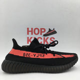 Yeezy Boost 350 V2 Black Red [ Dot Perfect Version] - Photo 2