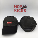 Supreme Black Gray Red Box Logo Cap - Photo 5