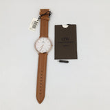 Brown Leather Watch [ PREMIUM MATERIALS] - Photo 6