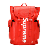 Louis Vuitton x Supreme Christopher Backpack RED [ DOT PERFECT VERSION ] - Photo 1