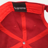 Supreme Red Black box Logo Cap - Photo 8