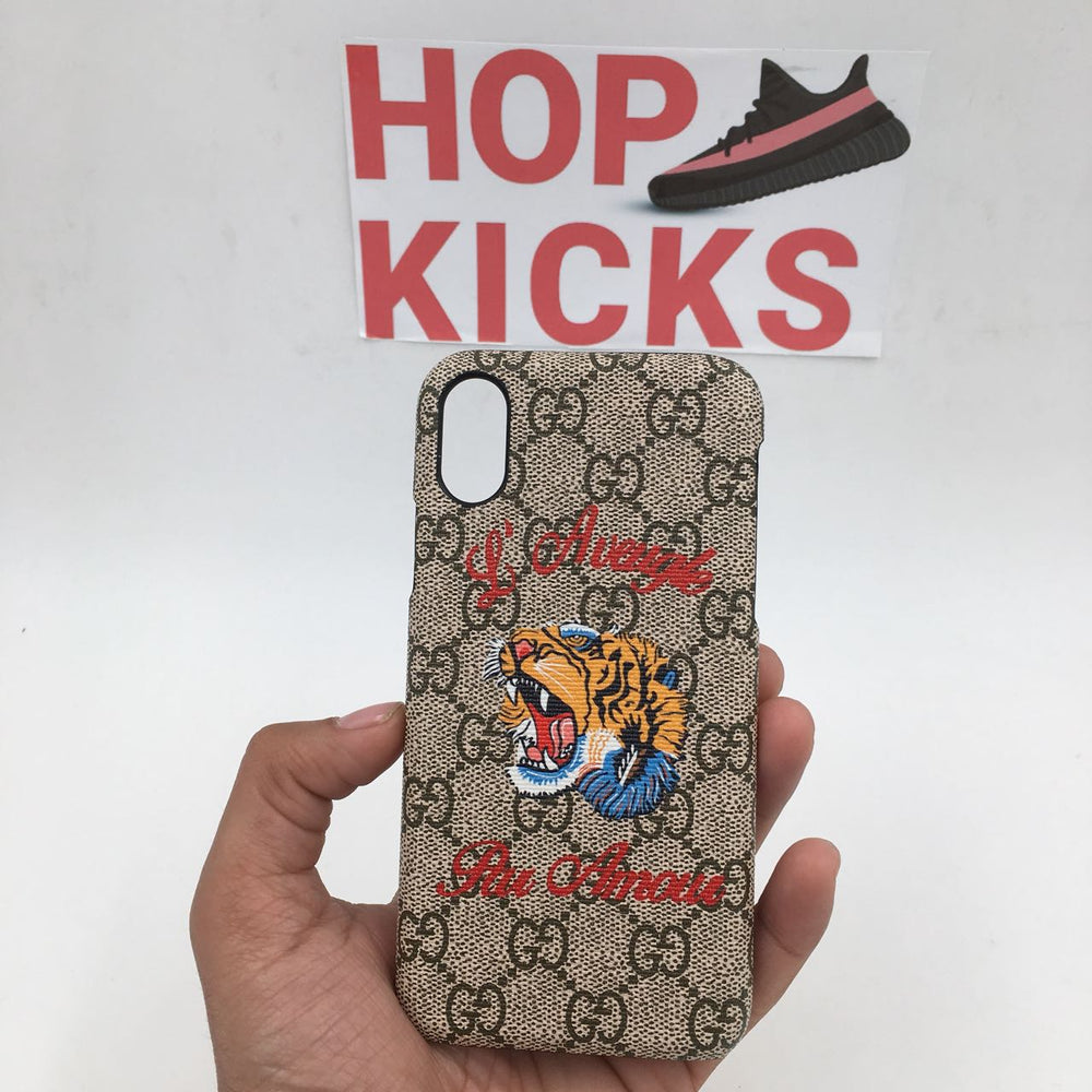 I phone X Lion Cover [ Premium Materials ]