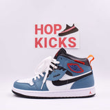 Facetasm X Air Jordan 1 Fearless Blue [Batch 2020] - Photo 2