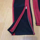 Track pants black/red [ Zipper - Street wear ] - Photo 2