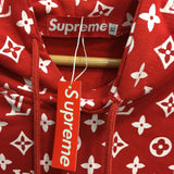 Supreme X LV Red Hoodie [ HYPED!!] - Photo 6