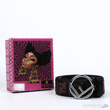 Fendi Silver F Black Belt - Photo 4
