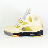 Off-White X Air Jordan 5 Fire Red [Premium Batch] - Photo 4