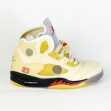 Off-White X Air Jordan 5 Fire Red [Premium Batch] - Photo 3