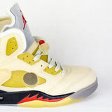 Off-White X Air Jordan 5 Fire Red [Premium Batch] - Photo 8