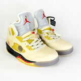 Off-White X Air Jordan 5 Fire Red [Premium Batch] - Photo 10