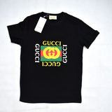 GG Box Logo Gold Matte Tee Black - Photo 1