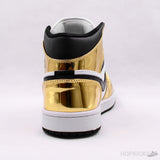 Air Jordan 1 Mid Metallic Gold - Photo 4