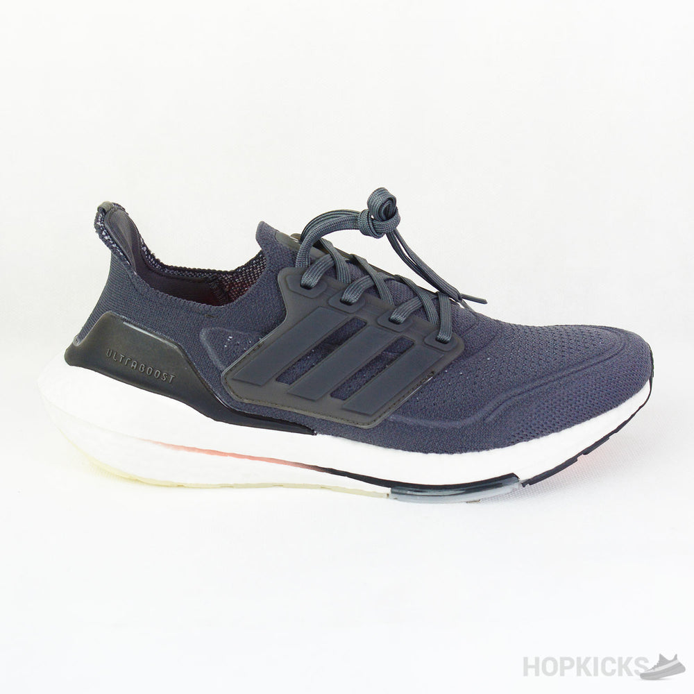 Ultra Boost 21 Grey Scream Orange [Real Boost]