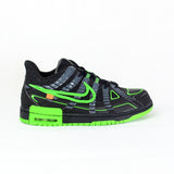 Off-White X Air Rubber Dunk Green Strike - Photo 1