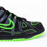 Off-White X Air Rubber Dunk Green Strike - Photo 7