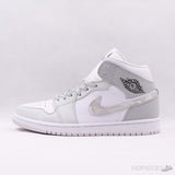Air Jordan 1 Mid Grey Camo - Photo 1