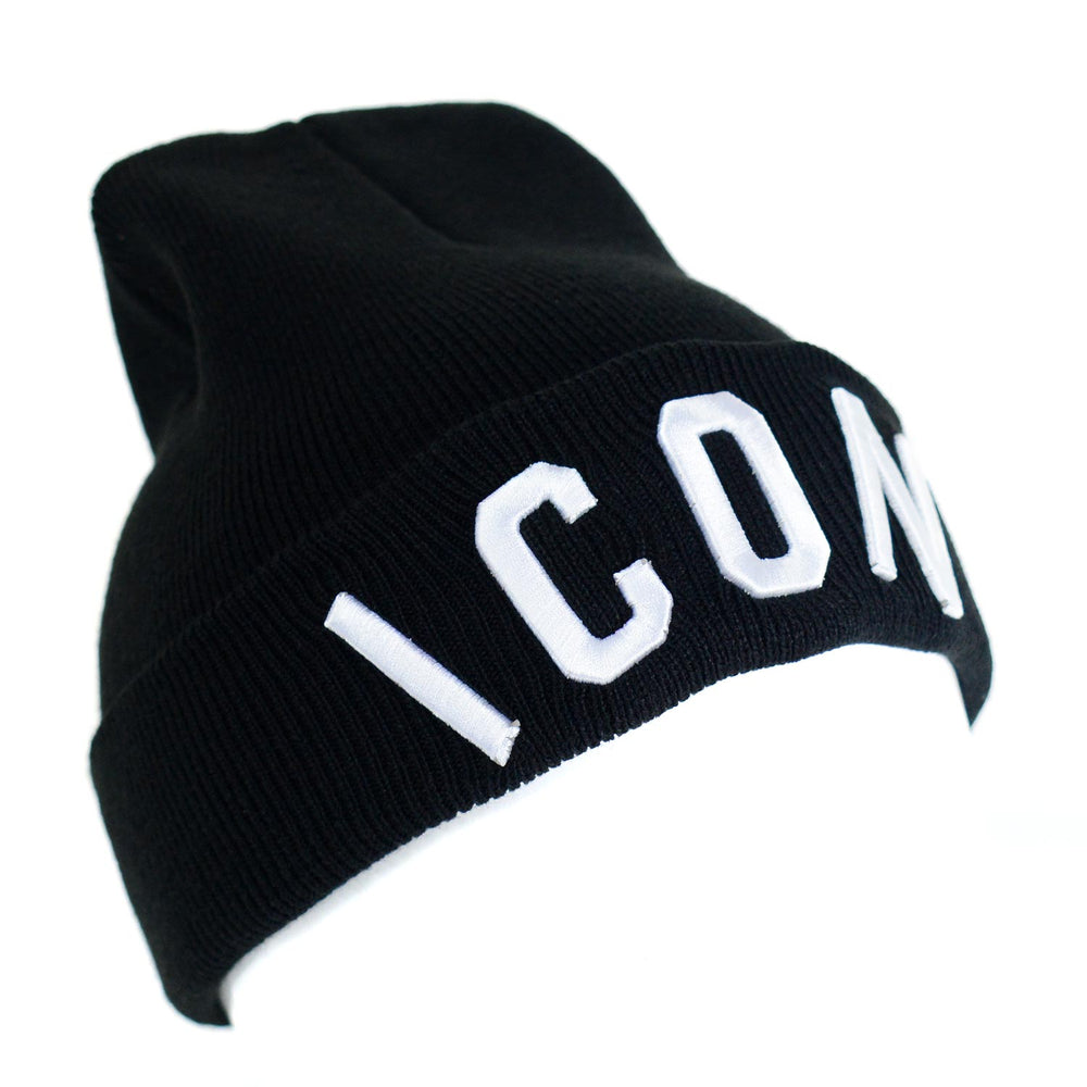 ICON Black Beanie