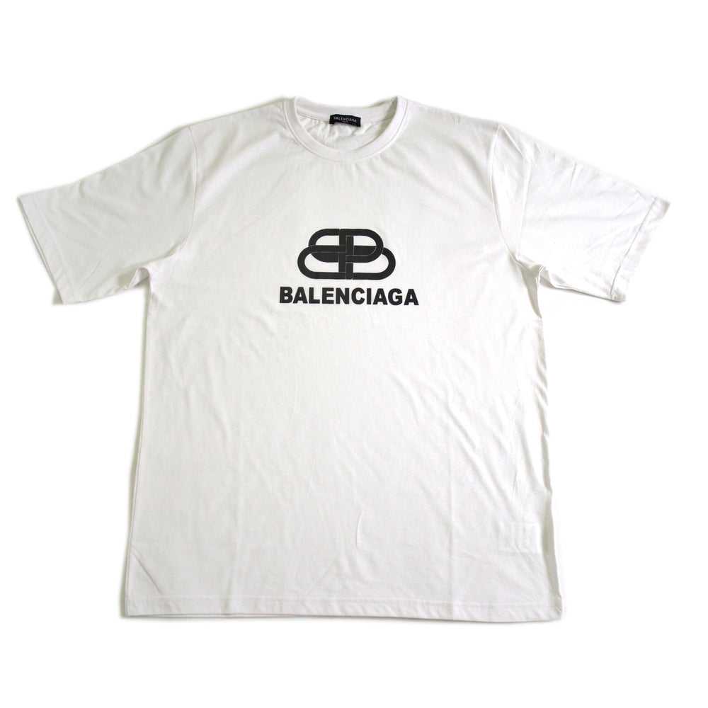 Balenciaga Interlock Tee White [HOP Batch]