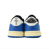 FRAGMENT x Travis Scott x Air Jordan 1 Retro Low OG Black Blue (Top tier 1:1 On pre order) - Photo 5