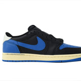 FRAGMENT x Travis Scott x Air Jordan 1 Retro Low OG Black Blue (Top tier 1:1 On pre order) - Photo 3