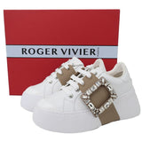 Roger Vivier White Brown Buckle (top tier 1:1 pre order) - Photo 1