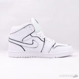 Air Jordan 1 Mid Iridescent White [Reflective] - Photo 4
