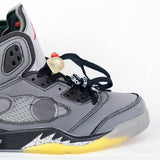 Off-White x Air Jordan 5 Retro Black - Photo 8