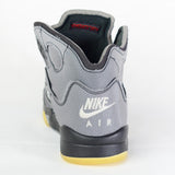 Off-White x Air Jordan 5 Retro Black - Photo 6