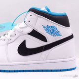 Air Jordan 1 Mid Laser Blue - Photo 7
