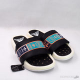 Adilette Boost Colored Label Black White - Photo 1