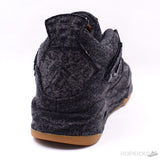 Levis x Air Jordan 4 Black Denim [Premium Batch] - Photo 4