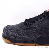 Levis x Air Jordan 4 Black Denim [Premium Batch] - Photo 6