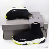 Balenciaga Speed Black Lime Sole - Photo 2