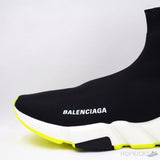 Balenciaga Speed Black Lime Sole - Photo 6