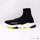 Balenciaga Speed Black Lime Sole - Photo 1