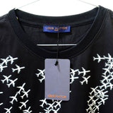LV Planes Tee Black - Photo 4