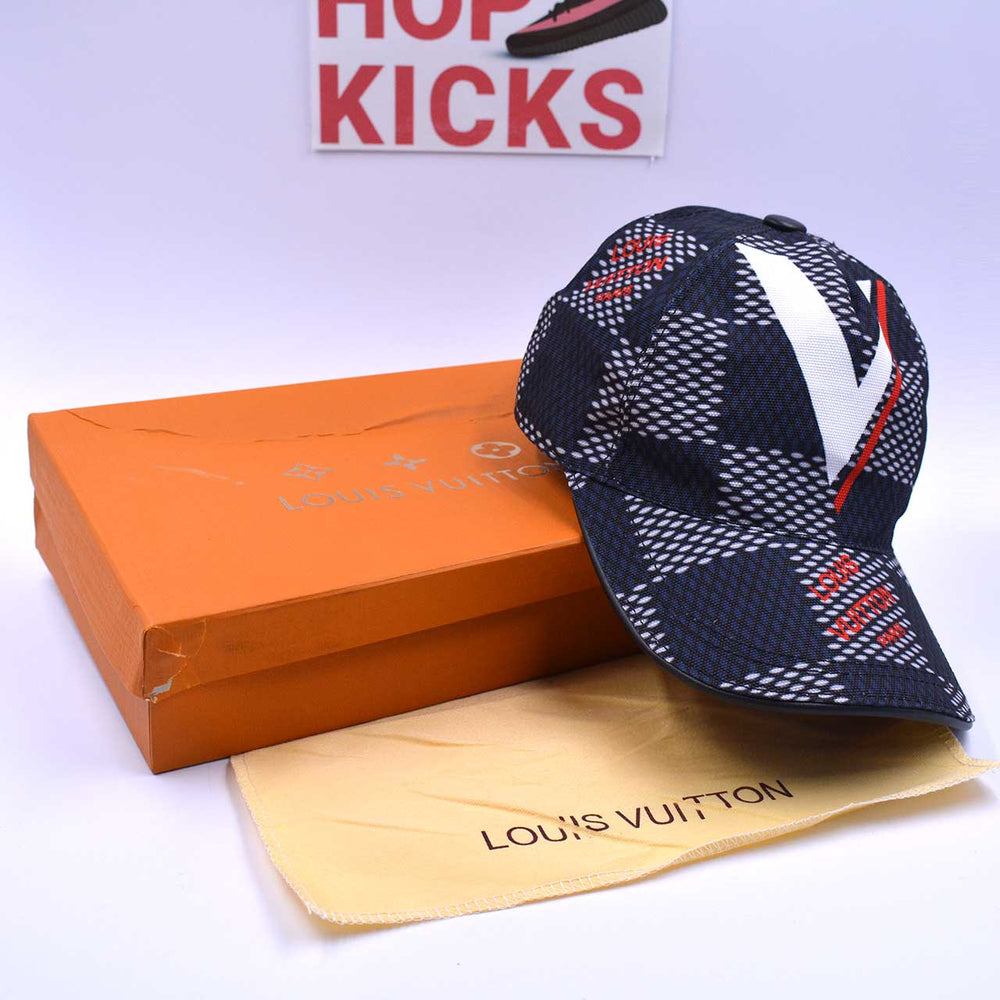 LV Damier Cobalt Cap