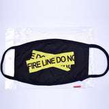 Off-White Fire Tape Face Mask [HOP Batch] - Photo 3
