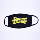 Off-White Fire Tape Face Mask [HOP Batch] - Photo 1