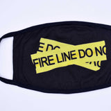 Off-White Fire Tape Face Mask [HOP Batch] - Photo 2