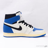 Travis Scott x FRAG x Air Jordan 1 High Military Blue - Photo 3
