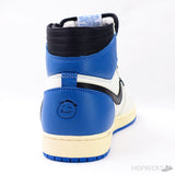 Travis Scott x FRAG x Air Jordan 1 High Military Blue - Photo 4