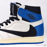Travis Scott x FRAG x Air Jordan 1 High Military Blue - Photo 7