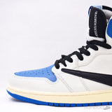Travis Scott x FRAG x Air Jordan 1 High Military Blue - Photo 6