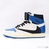 Travis Scott x FRAG x Air Jordan 1 High Military Blue - Photo 1