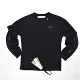 Off-White Unfinished Double Sleeve Tee - Photo 1