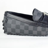 LV Black Checkered Moccasins [Premium Batch] - Photo 6