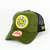 New Era True Fitted Green Trucker Cap - Photo 1