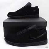 Air Jordan 1 Low Black Noir - Photo 2